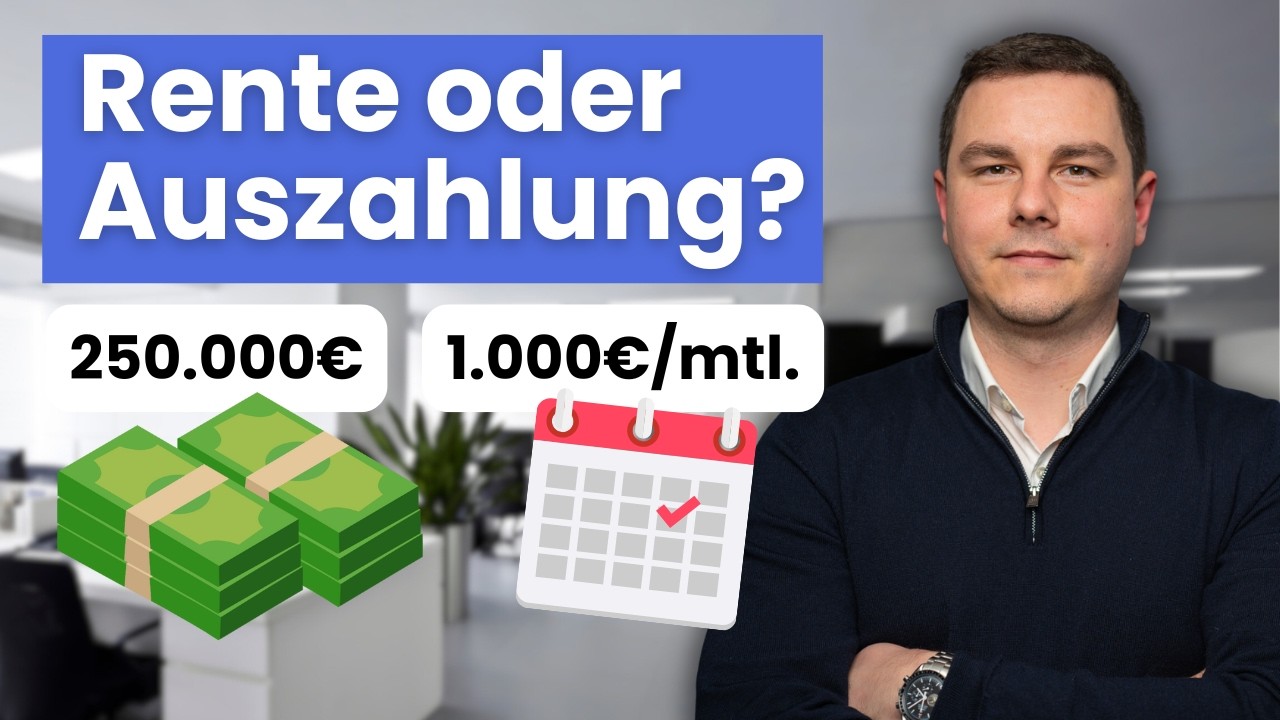 Renten-/Lebensversicherung fällig: Rente oder Kapital auszahlen?