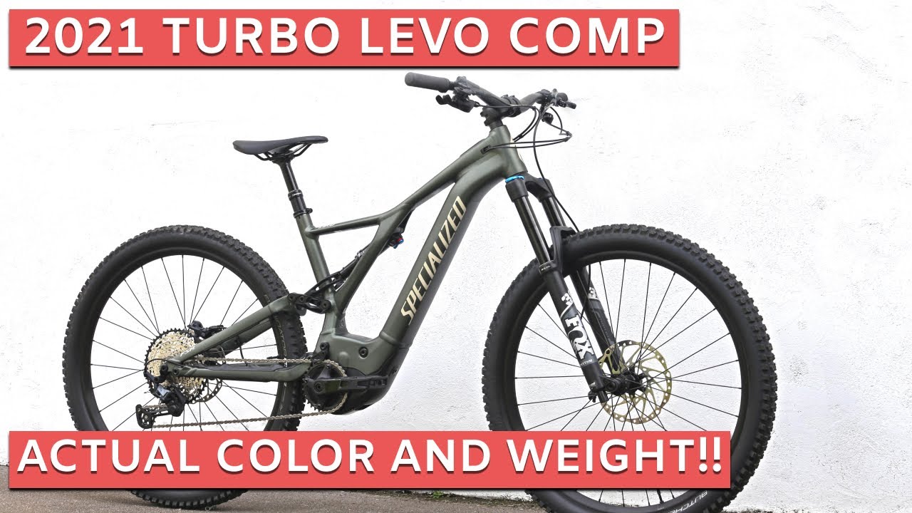 2021 Specialized Turbo Levo Comp L - Close-ups and weight