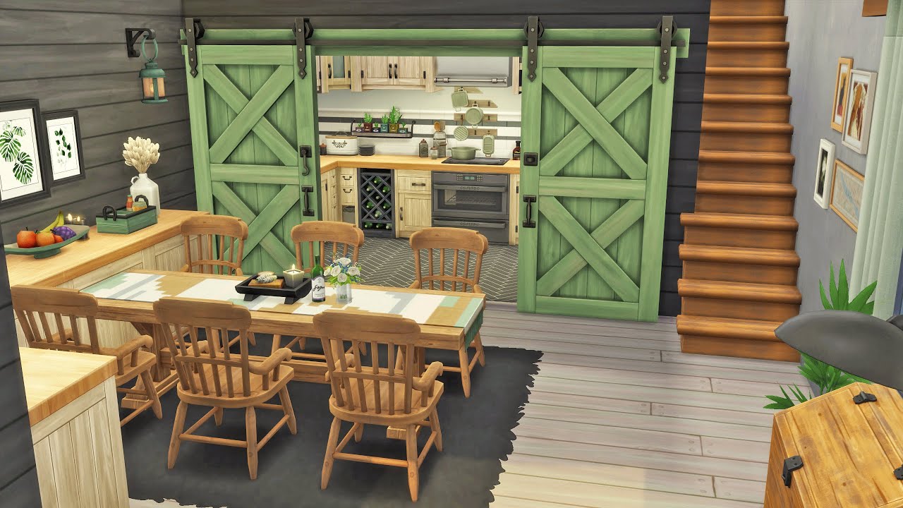 Modern Family Apartment (701 ZenView)  🌆 Sims 4 Speed Build Stop Motion (NO CC)