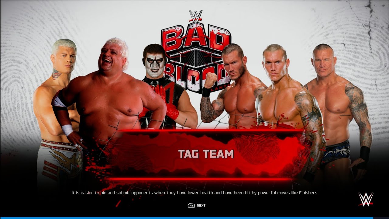 Team American Dream (Dusty, Cody & Stardust) Vs Team Randy Orton - Tag Elimination Match | WWE 2k25 