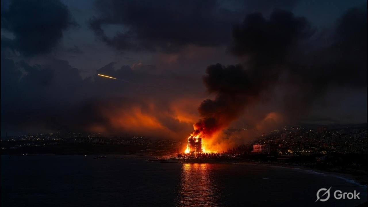 Iran BOMBS Haifa LIVE| Iranian Missiles POUND Israel&rsquo;s Haifa | SHOCKING 1st Visuals out