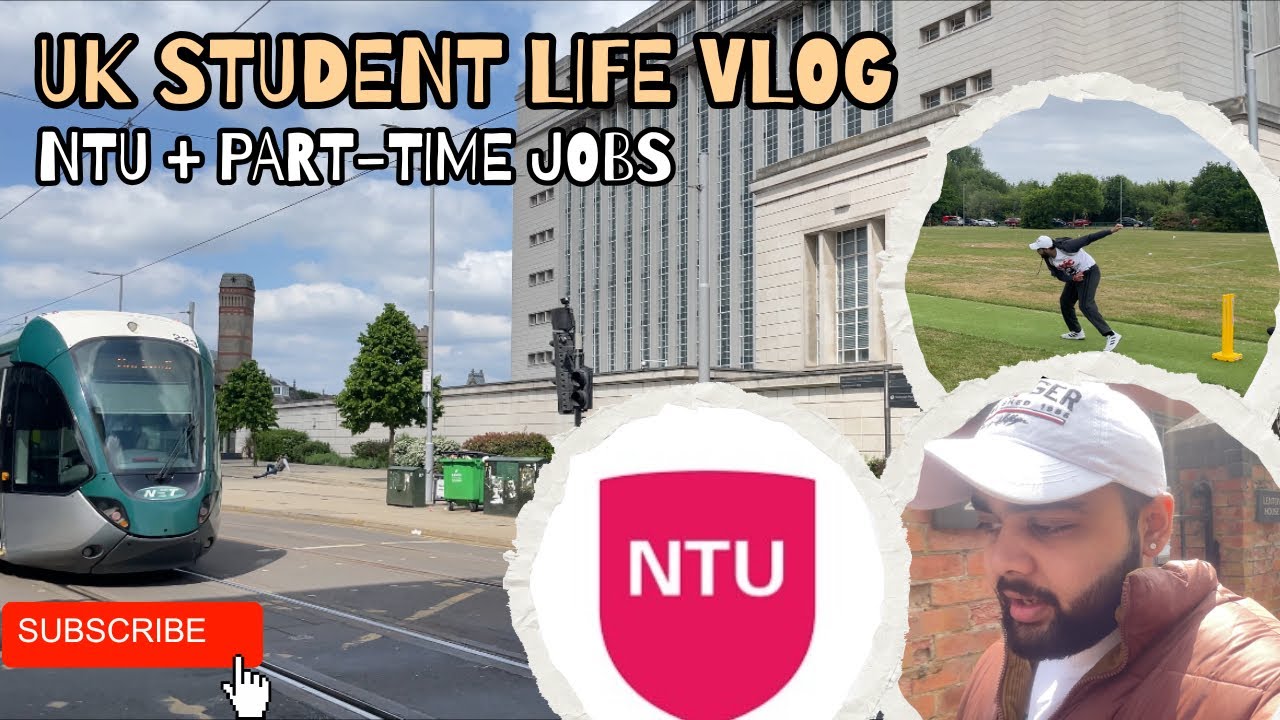 UK Student Life at NTU👨‍🎓| My Daily Routine + Student Life + Part -Time Jobs 