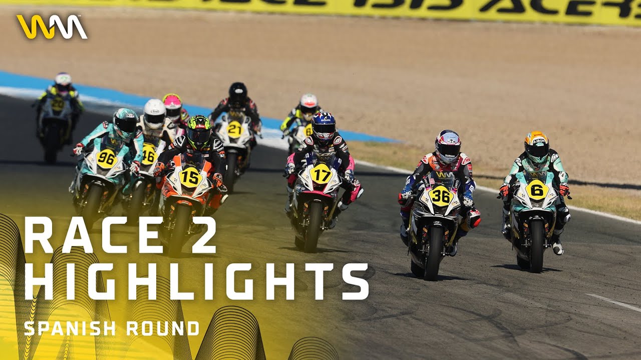 HIGHLIGHTS from a title decider Race 2 at Jerez ⭐️ | 2025 #WorldWCR 🇪🇸
