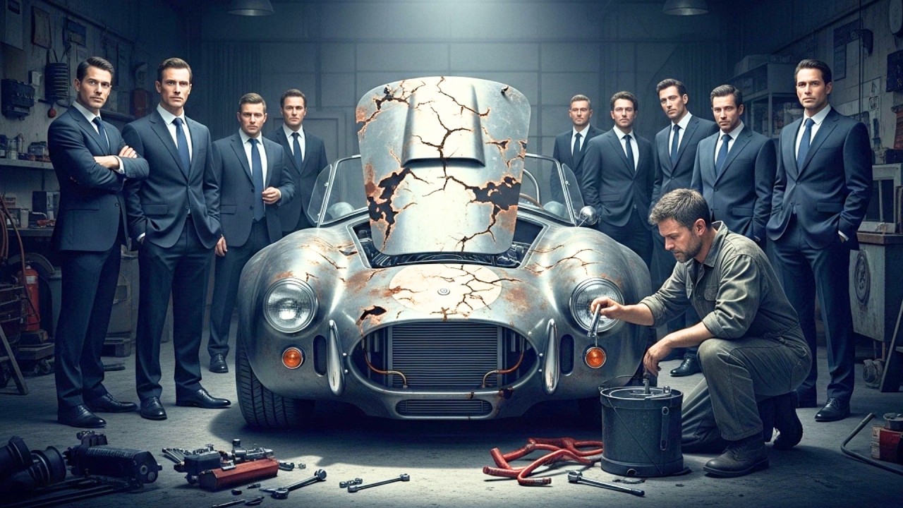 ¡Ese Shelby Cobra 427 Está Muerto! Dijeron 73 Expertos... Hasta Que El Mecánico Mendigo