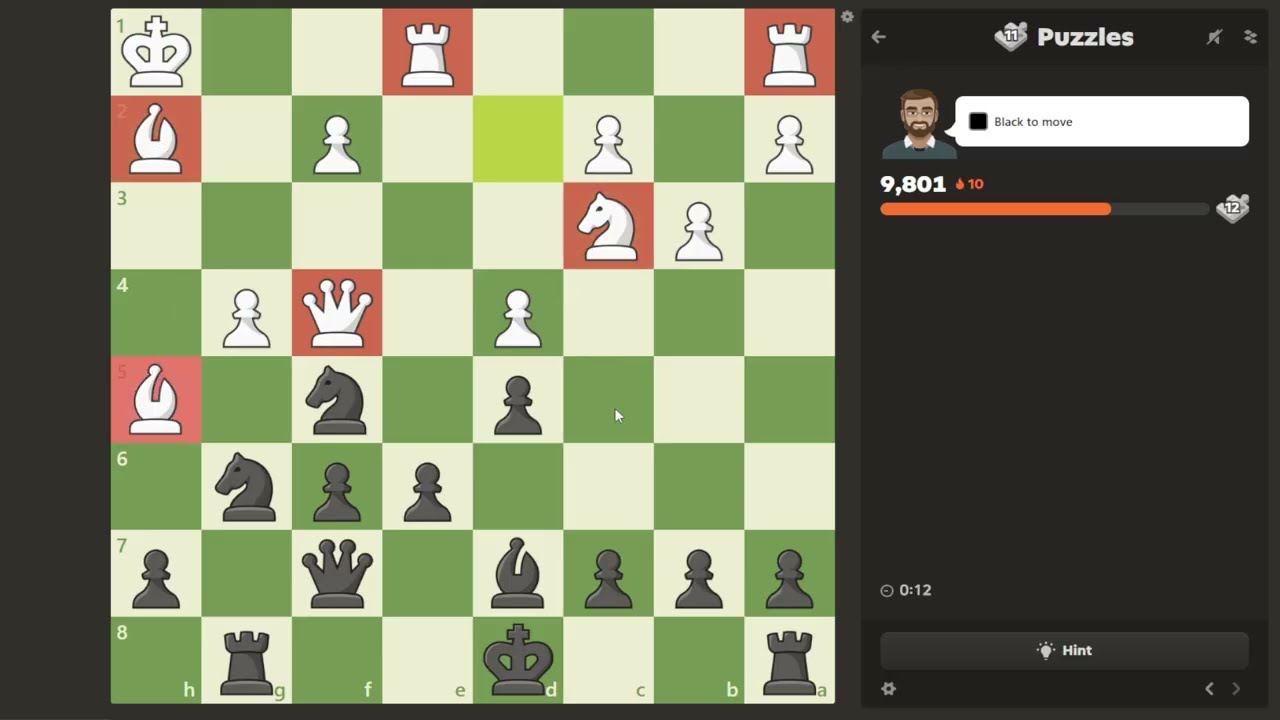 Chess Puzzle Grind | #13 | 1597