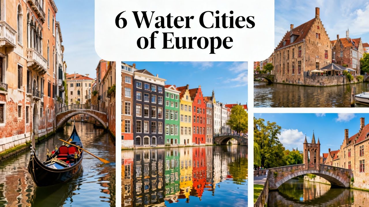 6 Secret:Water Cities in Europe You Didn't Know Existed