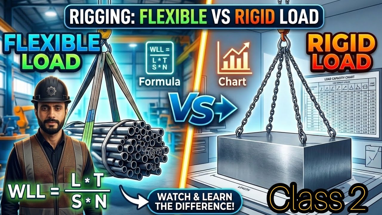 Aramco Rigger Level 2 / Rigid and Flexible Load / Aramco Calculations / Rigger Level 3 Calculation
