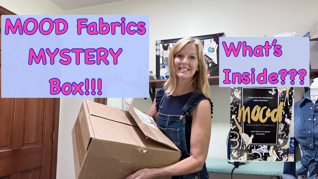 The MOOD Fabrics 10 pound mystery fabric box!!!   (What’s inside)