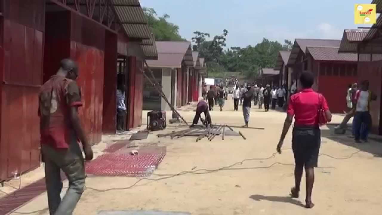 Les commer&ccedil;ants d&eacute;plorent une mauvaise contsruction du march&eacute; de COTEBU