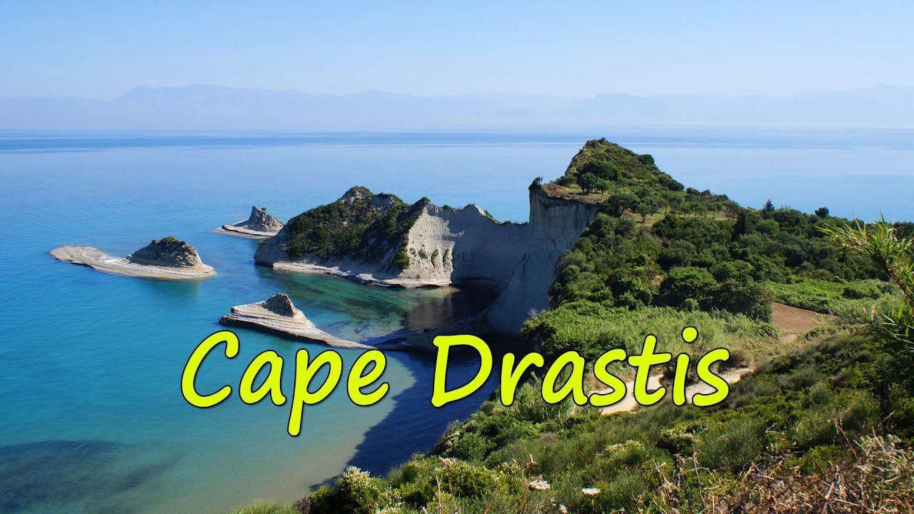 Korfu Grecja - Cape Drastis  (HD)