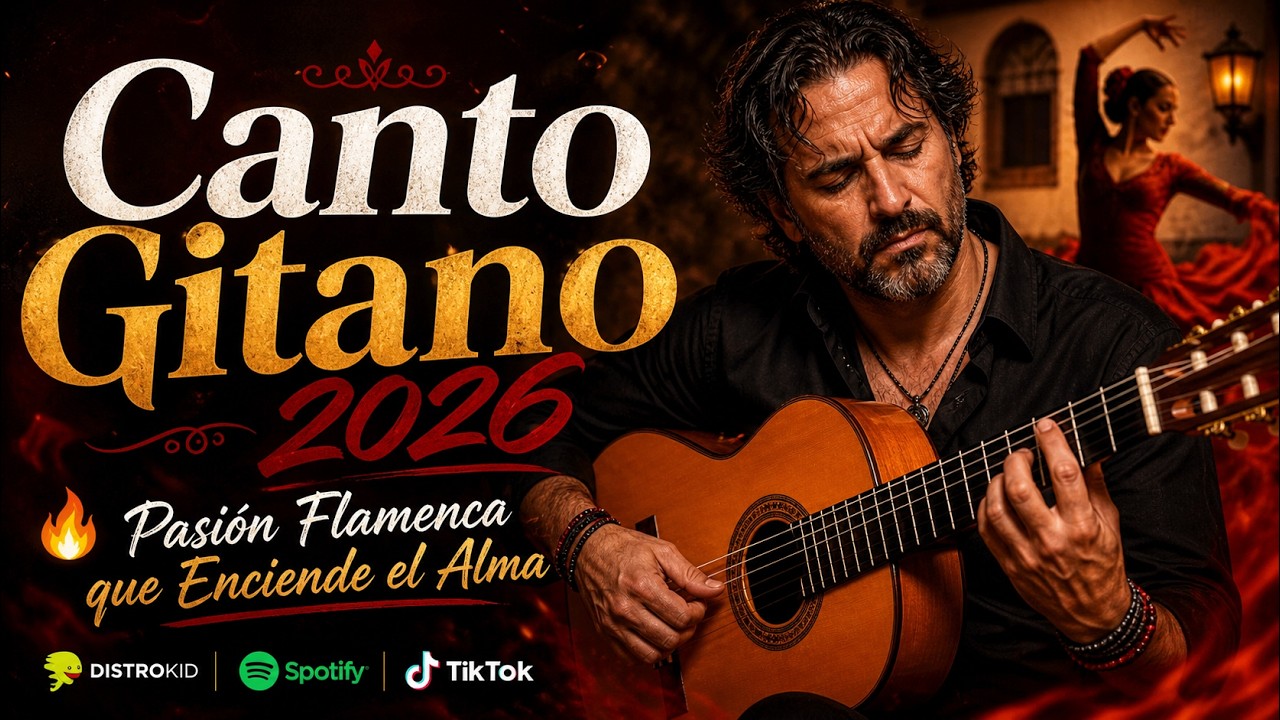 🎶 Canto Gitano 2026 🔥 Pasión Flamenca que Enciende el Alma 💃🎸