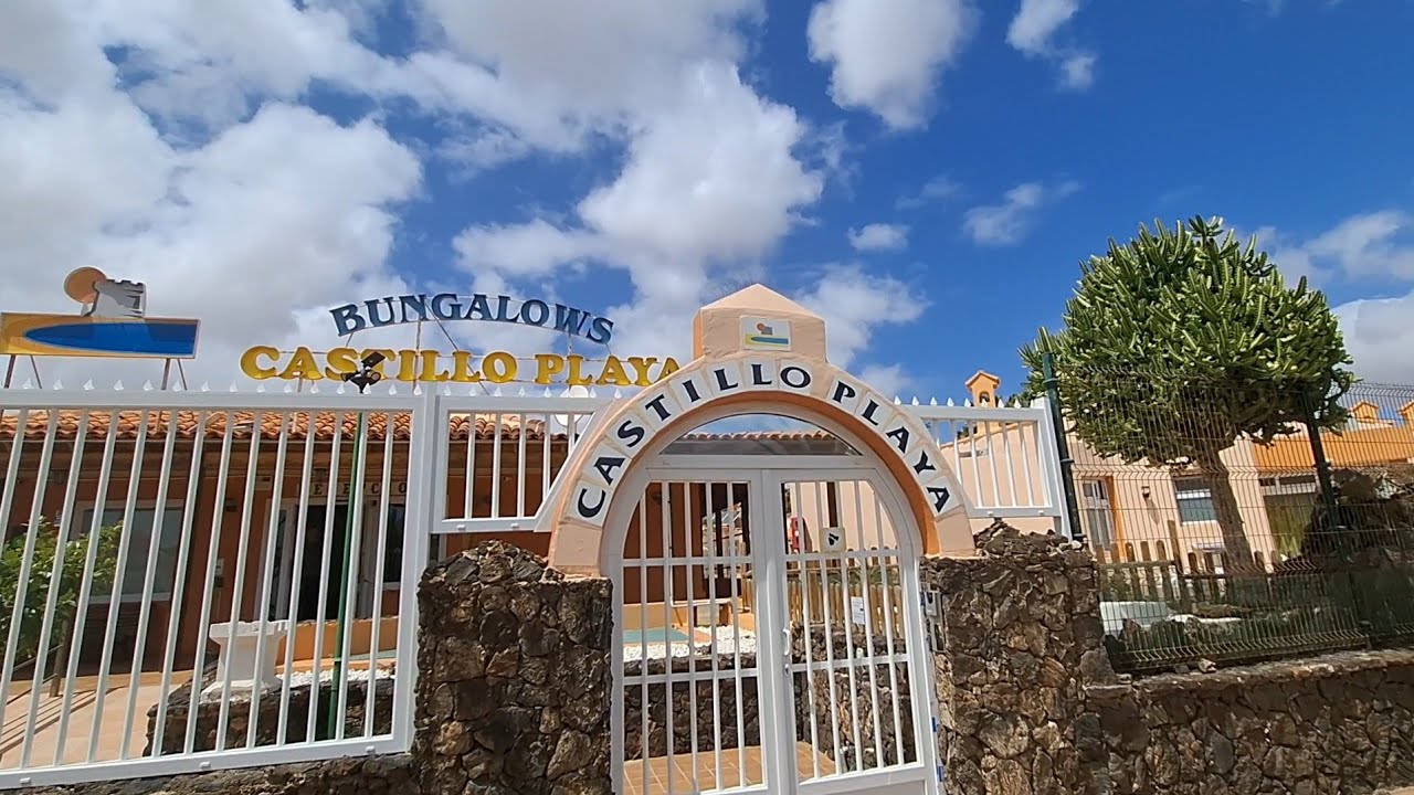 Fuerteventura Caleta de fuste, Castillo Playa Bungalows tour