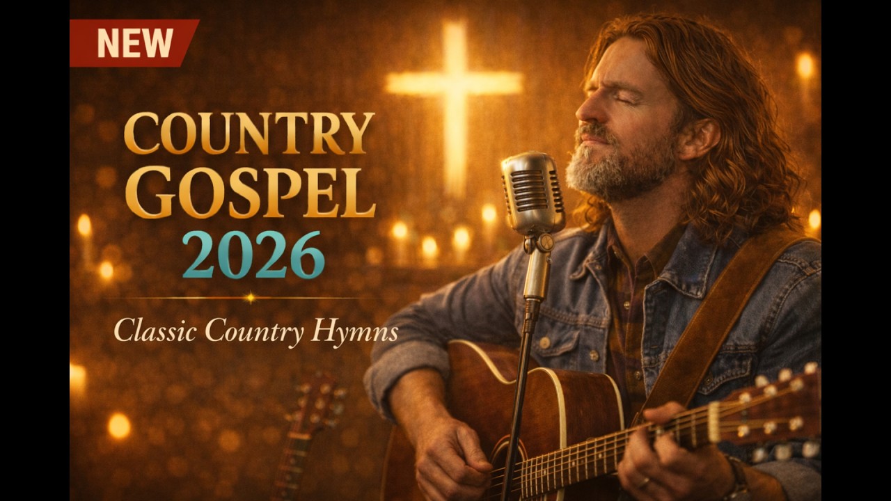 【𝑷𝑳𝑨𝒀𝑳𝑰𝑺𝑻】 Peaceful Country Gospel 2026 | Classic Country Hymns