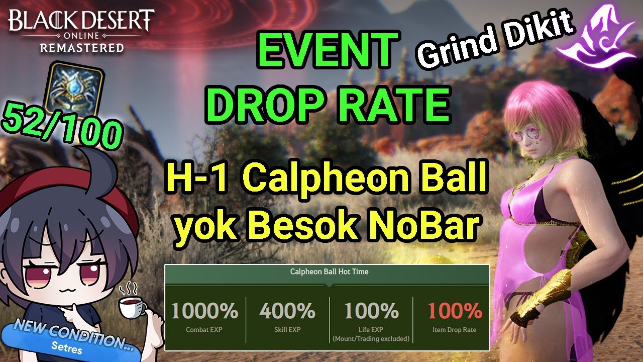 【BDO】Besok Calpheon Ball Gas Besok NoBar + Enhance Gear tetep Grind Dikit