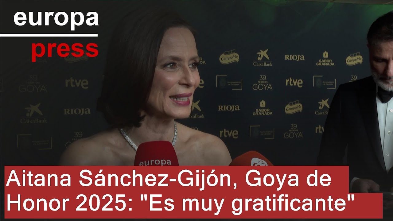 Aitana Sánchez-Gijón, Goya de Honor 2025: 