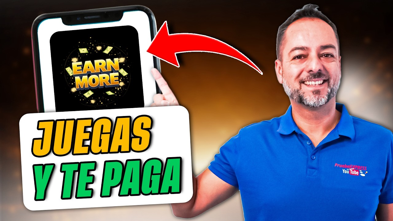 Gan&eacute; dinero con la app Earn More.