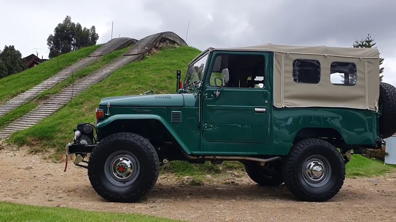 #Toyota Fj 43 año 1982 wowwww que nivel de detalle #Colombia #carro