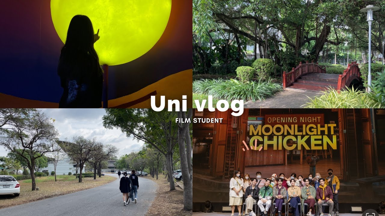 Week in my life 📓🎞️: Uni vlog, moonlight chicken opening night, Bangkok University and more