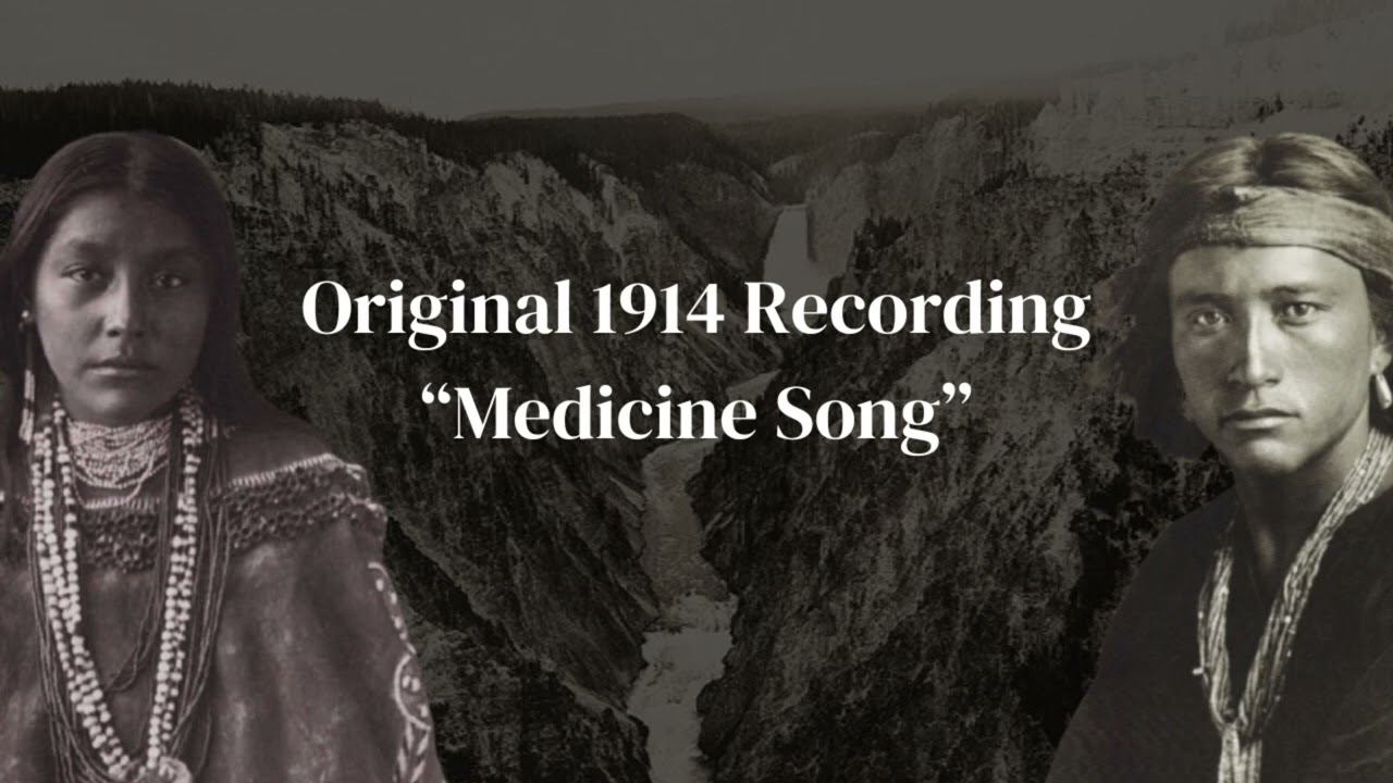 1914 Song Recording from Blackfoot Glacier Park Indian Tribe | Native American Music
