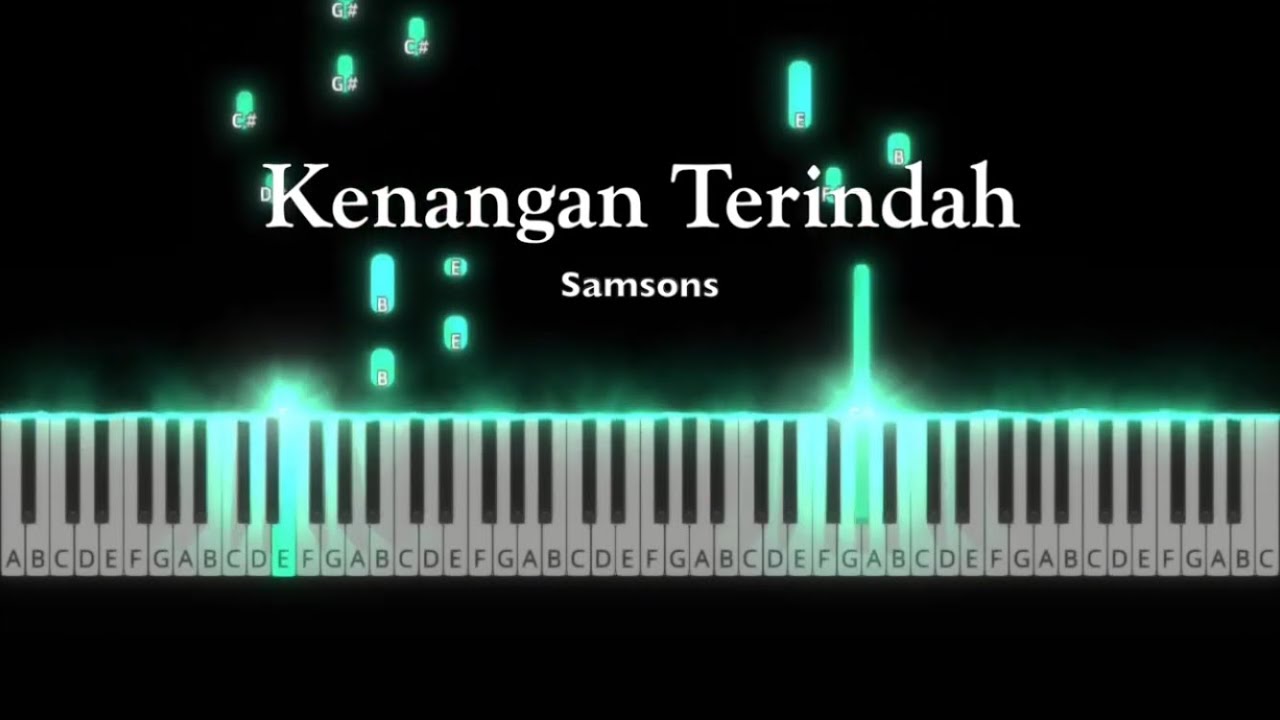 Kenangan Terindah - Samsons | Piano Tutorial by Andre Panggabean