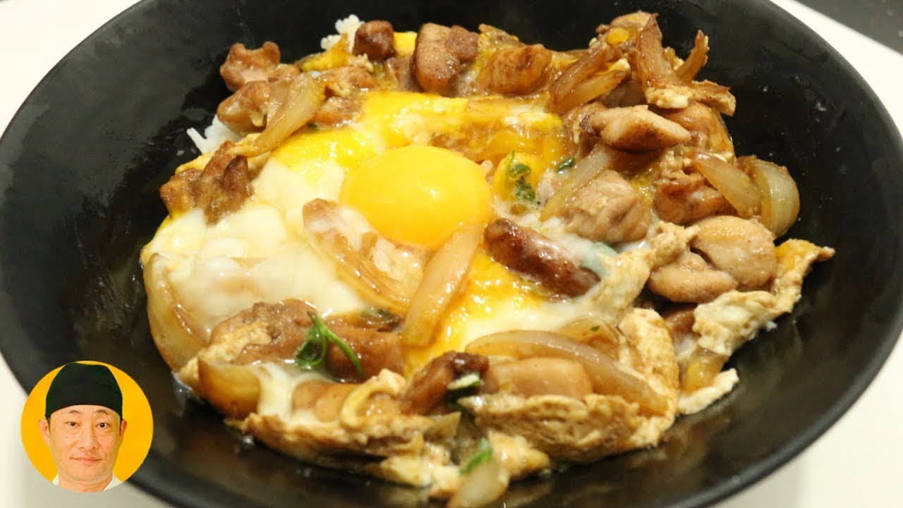 Oyakodon receita japonesa ovo e frango