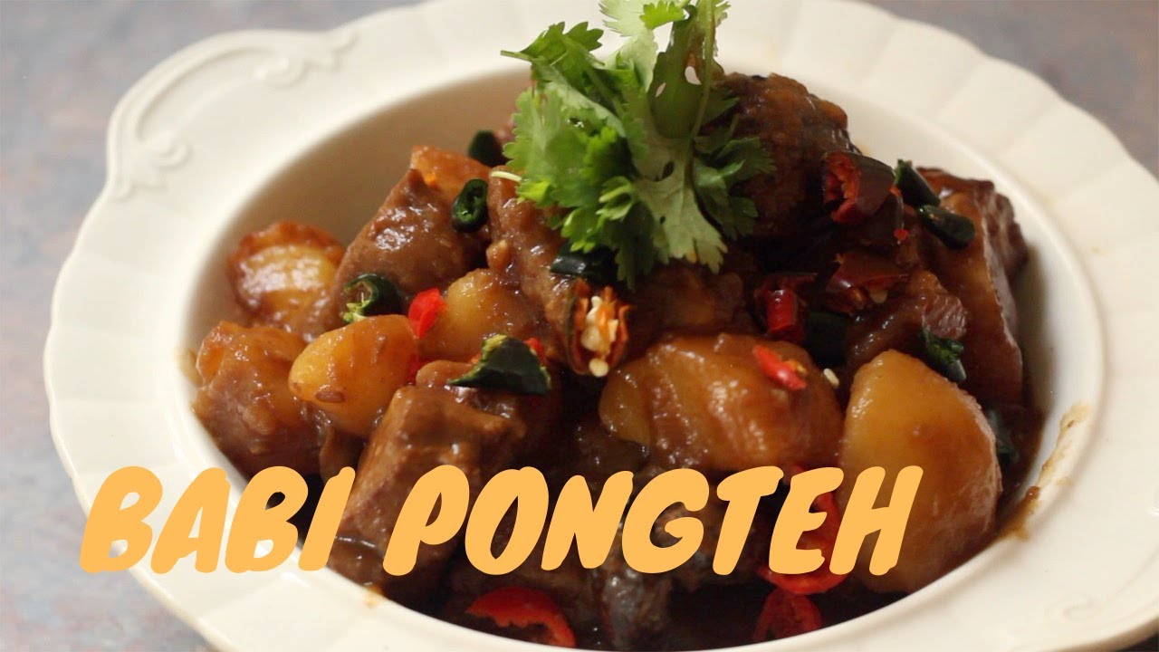 Babi Pongteh (Nonya Braised Pork in Fermented Soybean) | The Chinese New Year Series!