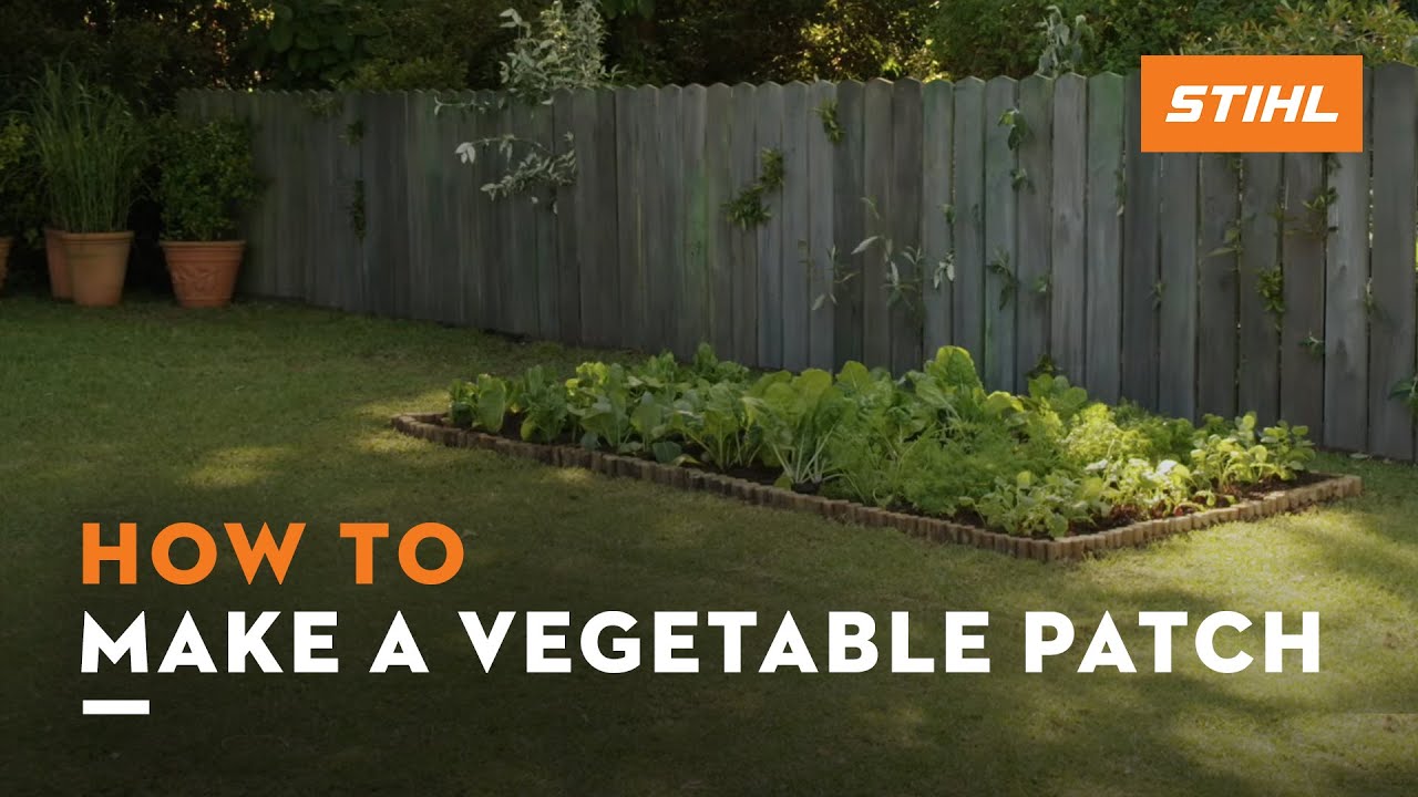 How to create a vegetable bed | STIHL Tutorial