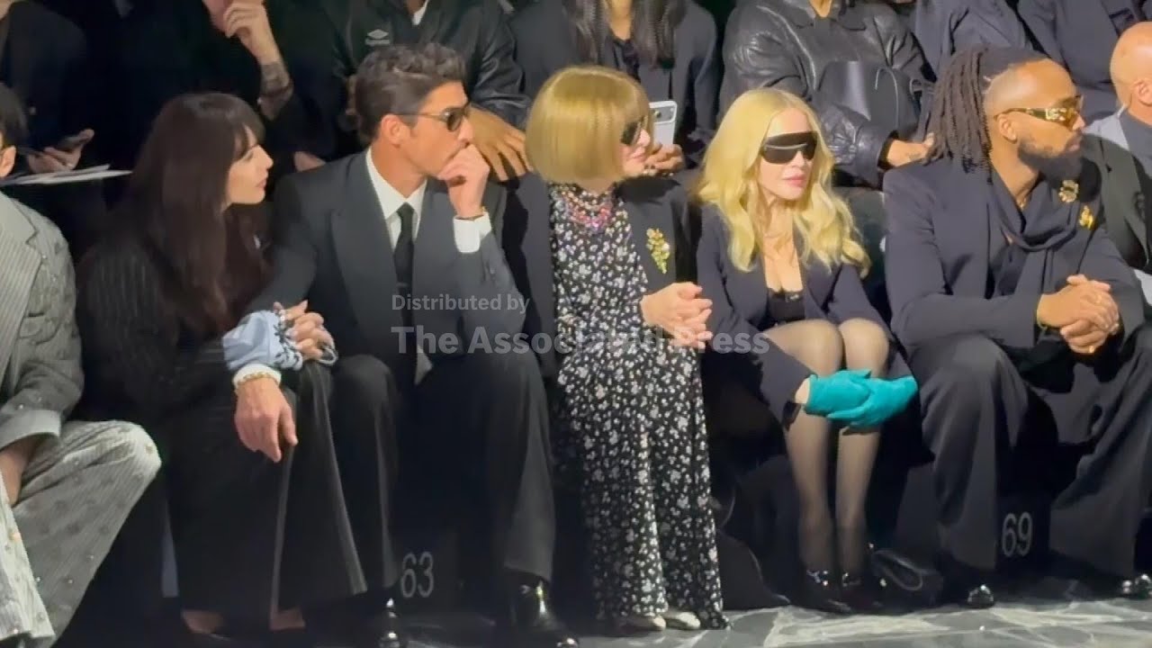 Madonna steals the spotlight at Dolce & Gabbana's Milan Fashion Week runway show