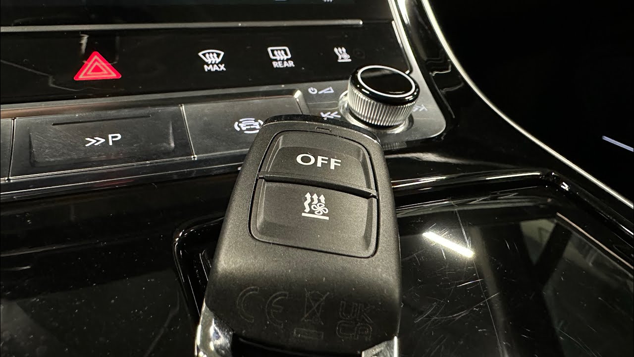 Audi Q74M Установка оригинального предпускового подогревателя Eberspacher. 