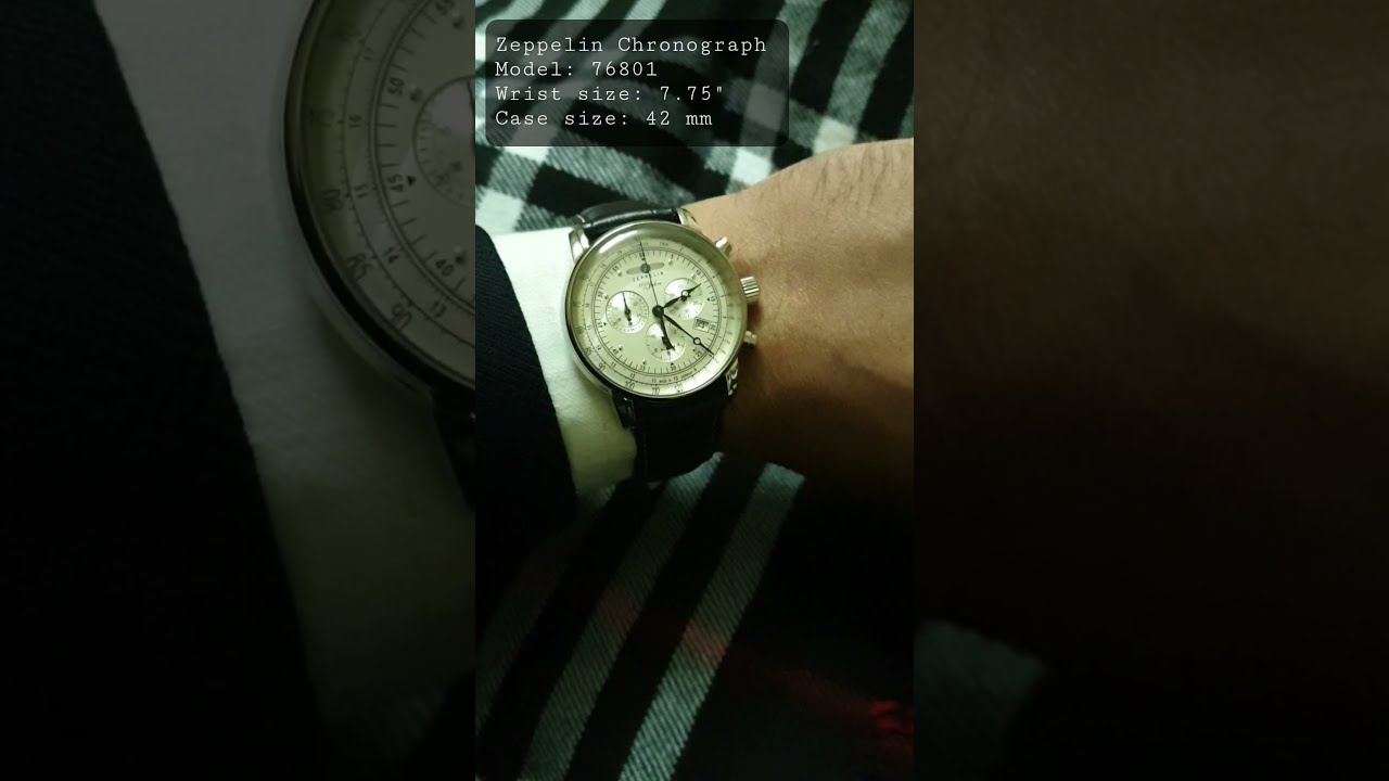 German Precision by Zeppelin Watches | Zeppelin Chronograph 76801 | Zeppelin 100 Years Ed 1 #watches