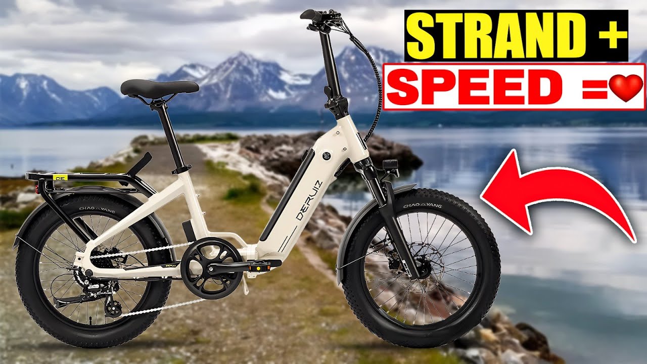 E-Bike DERUIZ Peridot: Klein, faltbar, WILD – mein neues Lieblingsrad