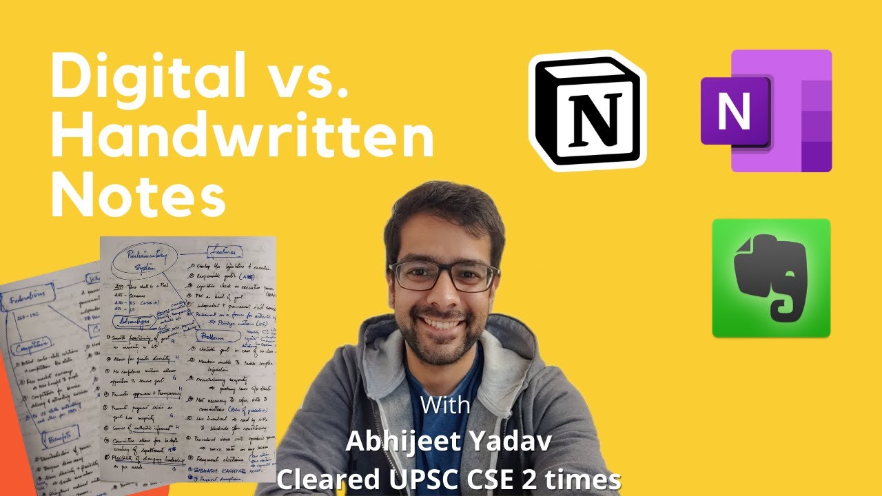 Digital Notes बनाने के फायदे | Digital vs Handwritten Notes for UPSC Civil Services Exam