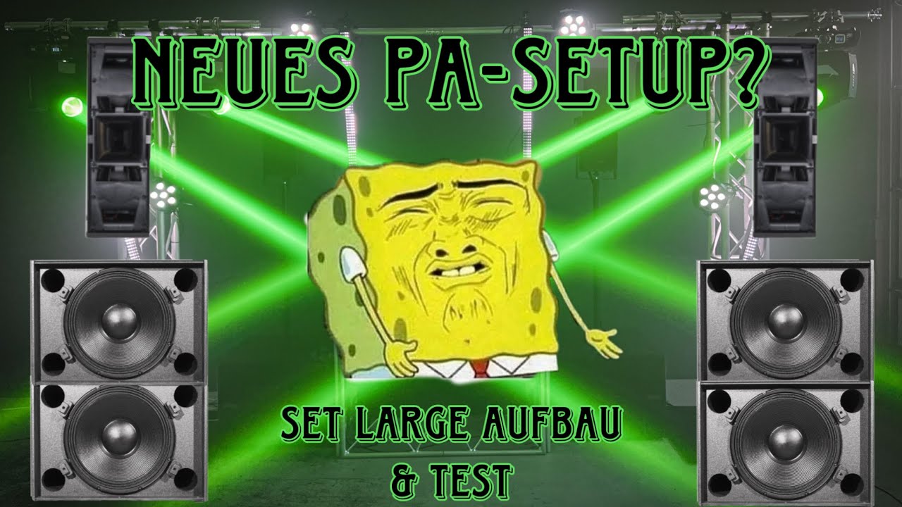 Welche Tops sollen es werden? | Set Large Aufbau + Test | dB Technologies VIO S118r + VIO x206