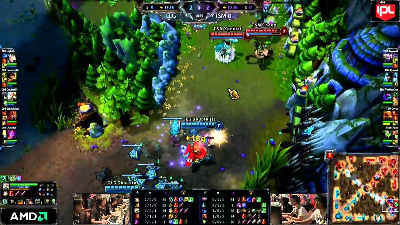 CLG vs TSM 1 - Game 2 - IPL4 Grand Finals - League of Legends