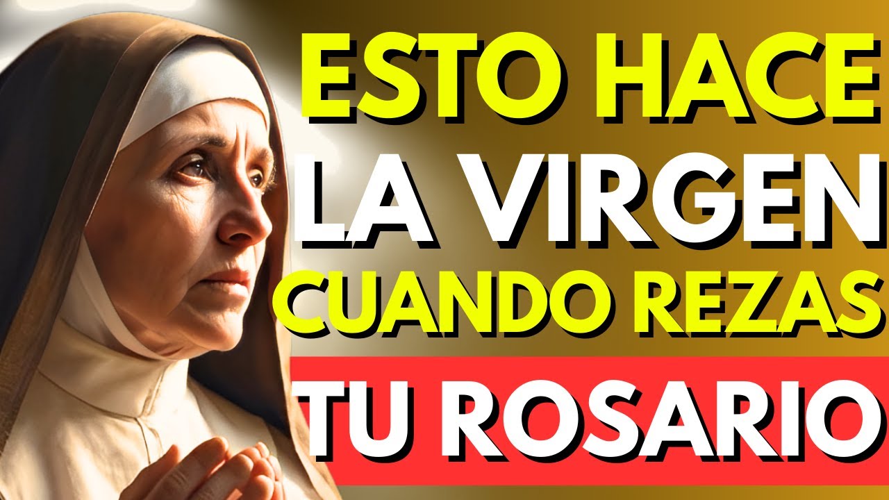 ⚠️ SANTA TERESA Revela Lo Que Hace La VIRGEN Cuando Rezas El ROSARIO — POCOS Lo Saben