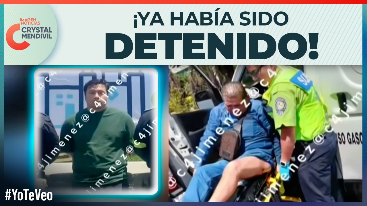 ¡No es la primera vez! Conductor apunta y dispara tras conflicto vial en Santa Fe, CDMX | Crystal