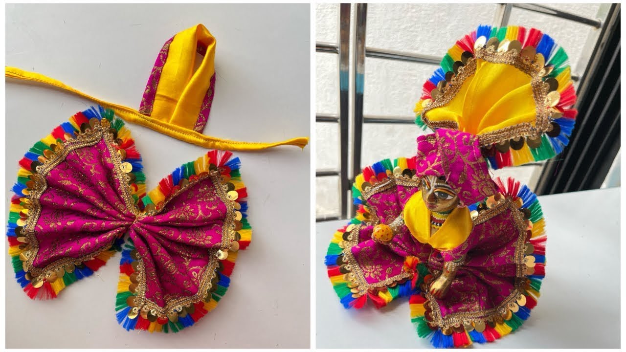 Janmashtami special dress for laddu Gopal bal Gopal vadha krishna ji dress 😍(no 4,56)🥰
