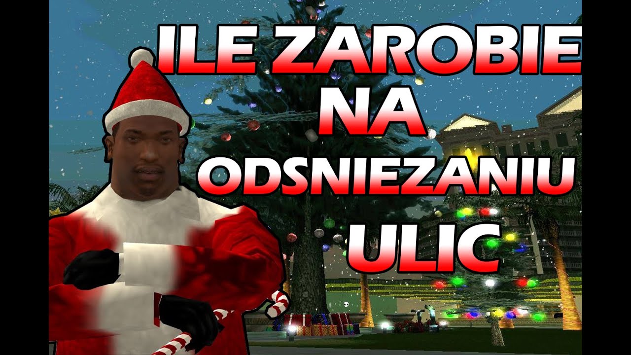 ILE ZAROBIE NA ODŚNIEŻANIU ULIC? | SANTORI RPG #6