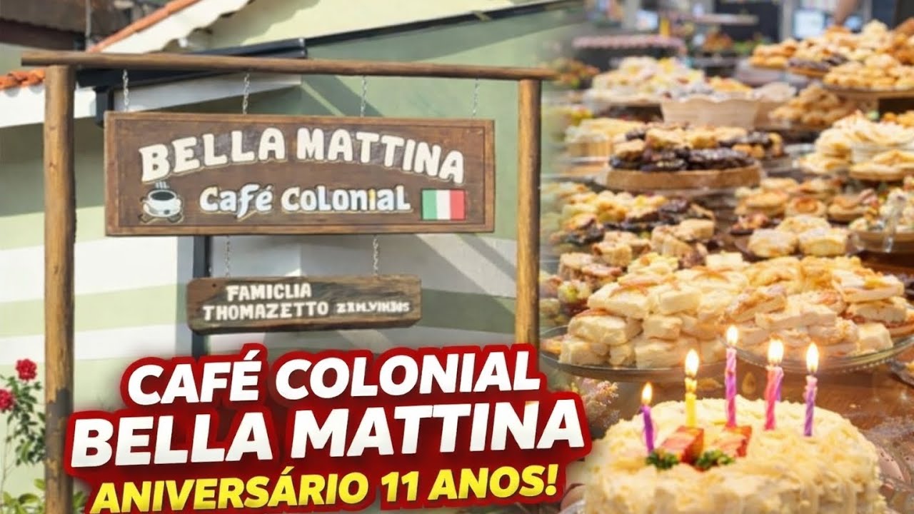 CAFÉ COLONIAL BELLA MATTINA + Isa fez 11 🎈