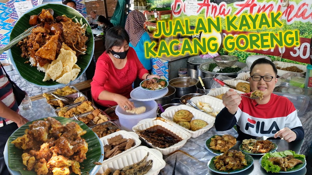 JUALAN KAYAK KACANG GORENG, BUKA PAGI LUDES DALAM SEKEJAP! #KulinerSemarang