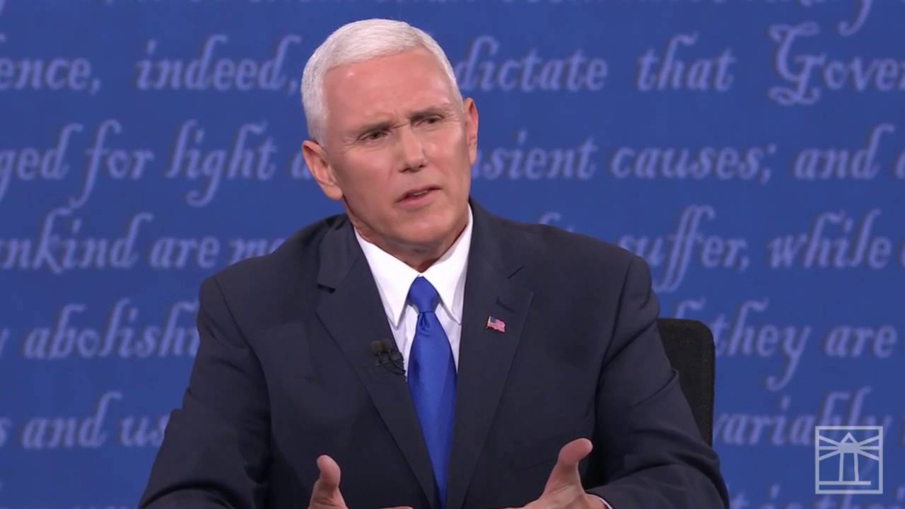 Mike Pence on abortion | 2016 Vice-Presidential debate