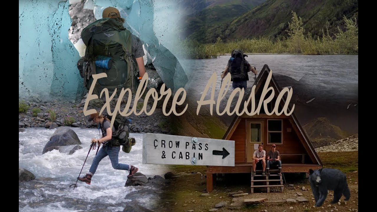 Explore Alaska - Hiking Crow Pass Trail