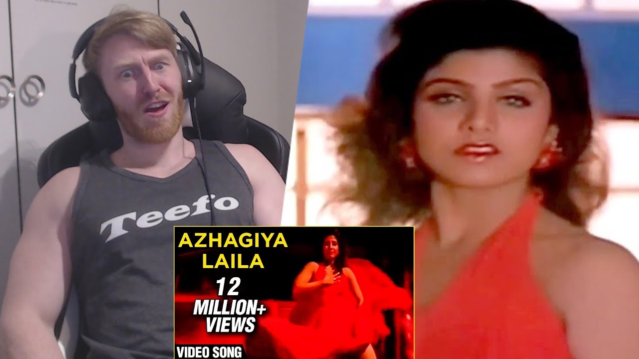 Azhagiya Laila - Ullathai Allitha Tamil Song - Karthik, Rambha &bull; Reaction By Foreigner