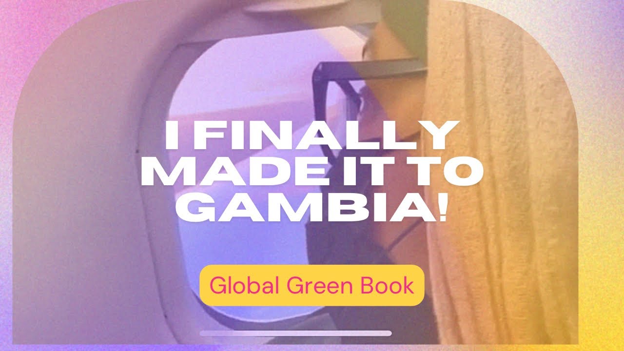 I made it to Gambia! Brussels Airport was a whole vibe and this is what I experienced on my trip!