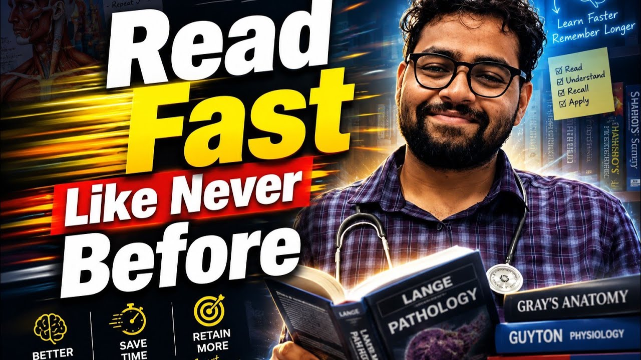 Read & Revise Faster WITHOUT Fatigue | Science-Backed Study System for Med students, FMGE & NEET