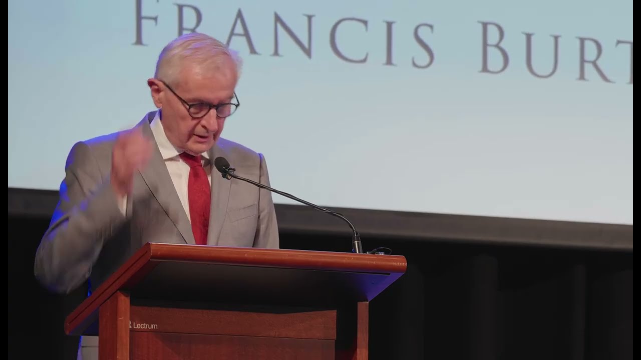 Sir Francis Burt Oration 2023