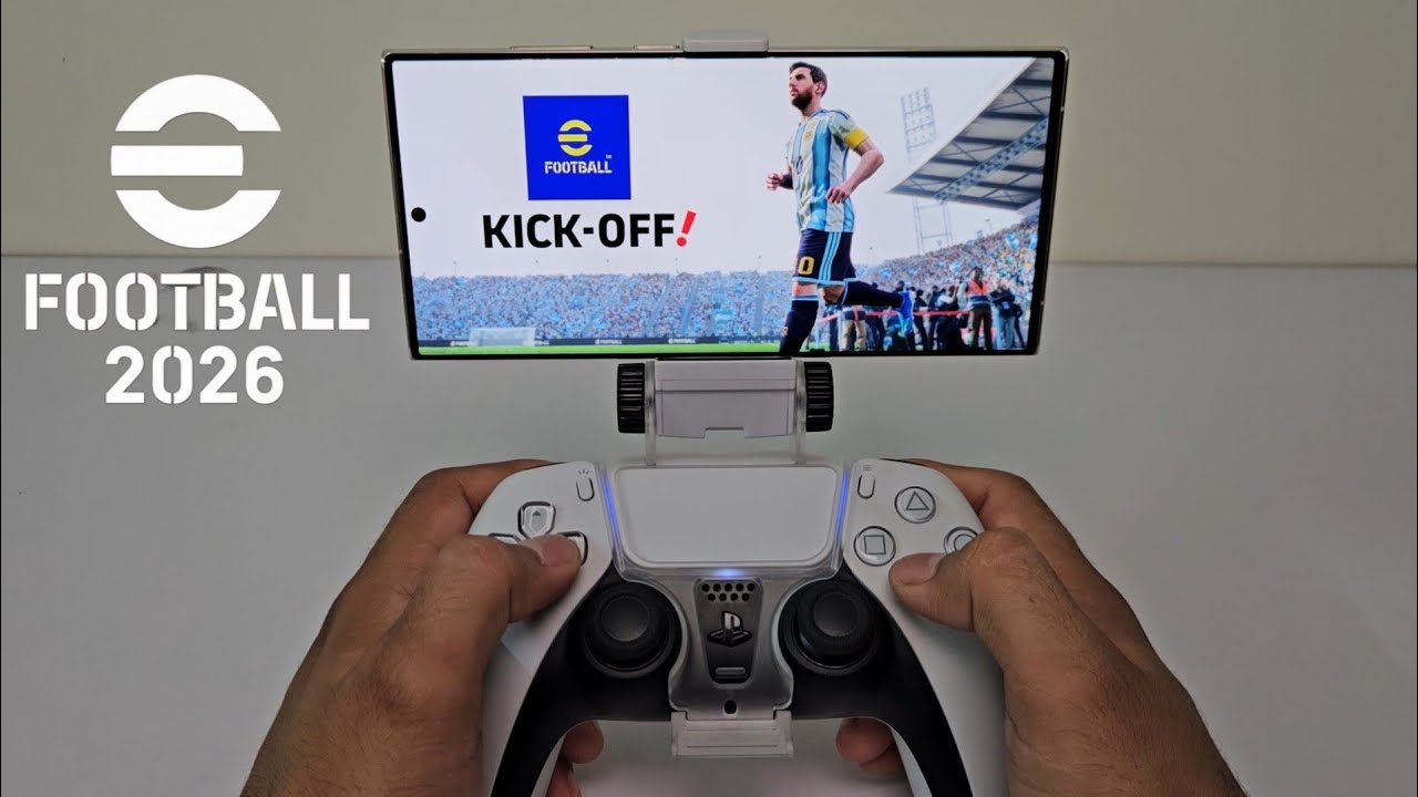 eFootball 2026 Mobile with Gamepad Controller 😍