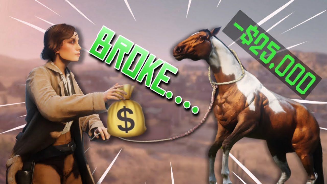 RDR2 rrp... но мы идём за лошадьми