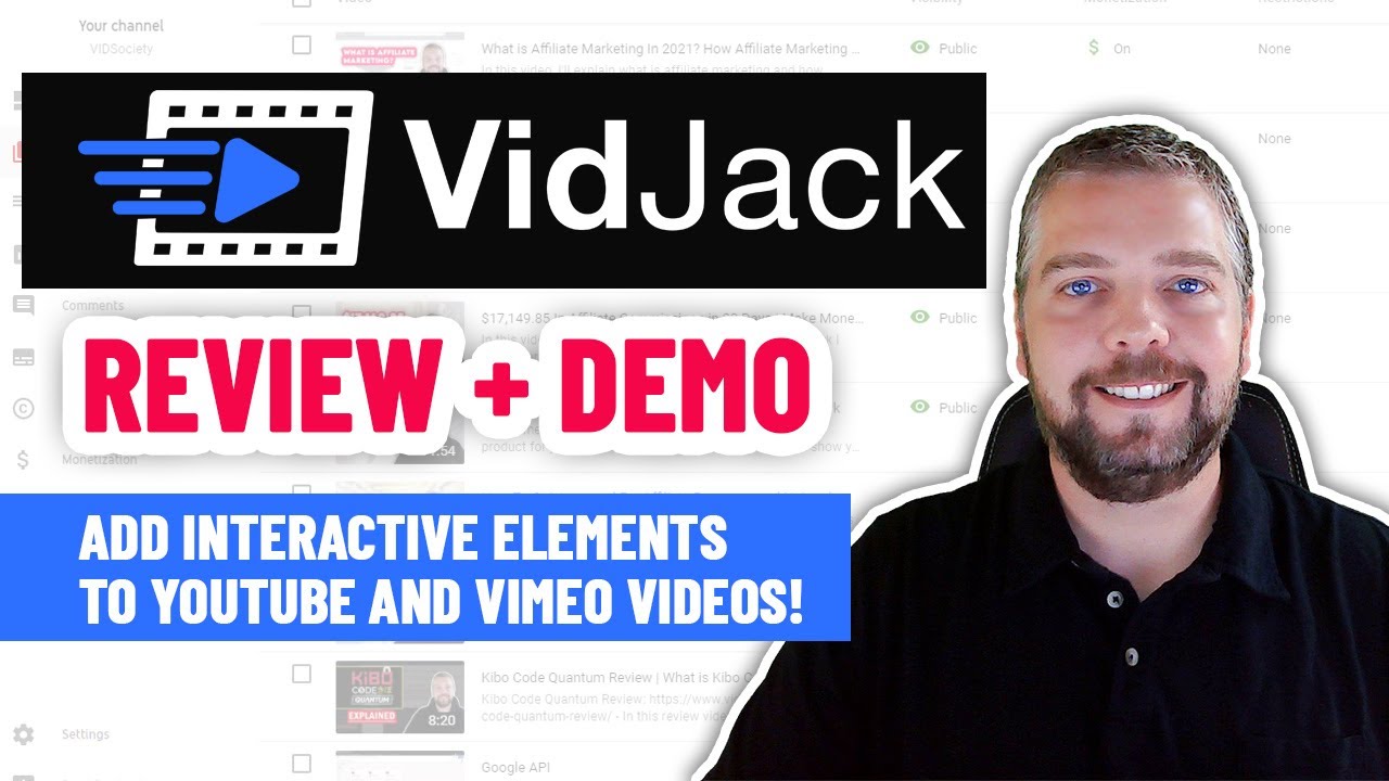 VidJack Review & Demo | Add CTA's To Videos With VidJack