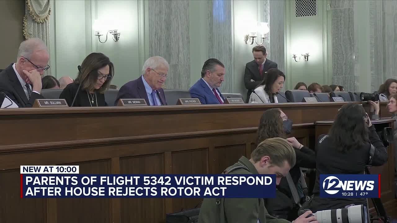 Parents of Flight 5342 victim respond after House rejects ROTOR Act
